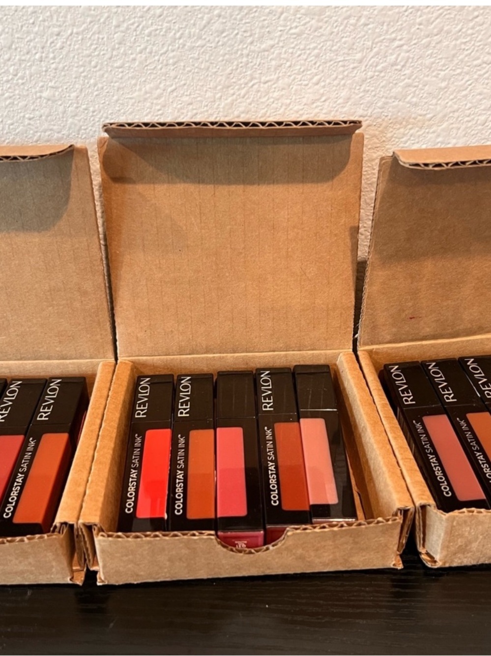 Revlon ColorStay Satin Ink Liquid Lipstick — Coral, Pink & Peach Shades